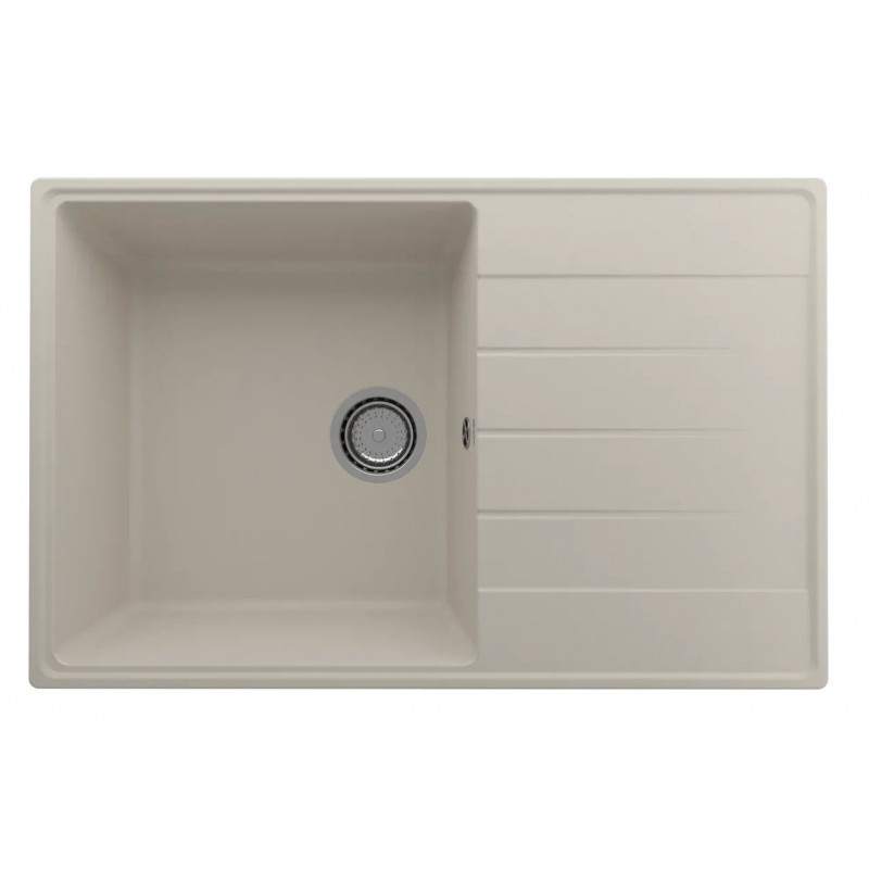 Кухонная мойка 78х50см лен ULGRAN Quartz 780-02