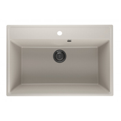 Кухонная мойка 76х51см лен ULGRAN Quartz Forte 760-02
