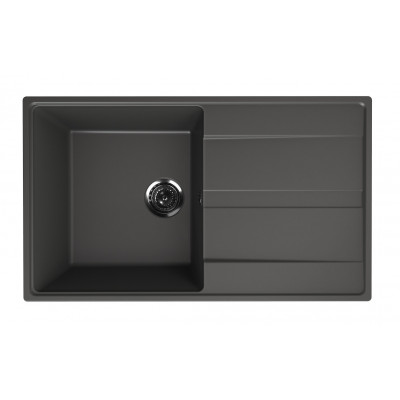 Кухонная мойка 85х50см асфальт ULGRAN Quartz 850-09