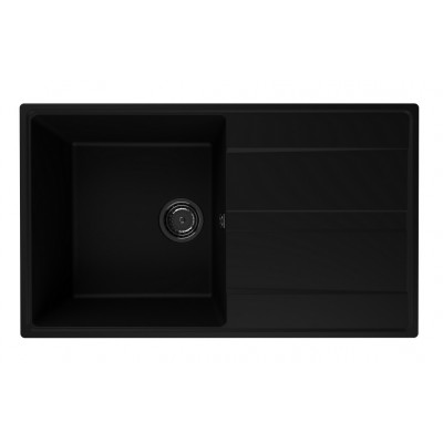 Кухонная мойка 85х50см уголь ULGRAN Quartz 850-07