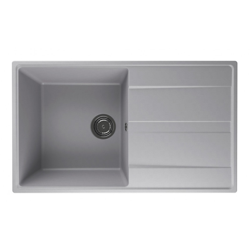 Кухонная мойка 85х50см платина ULGRAN Quartz 850-04