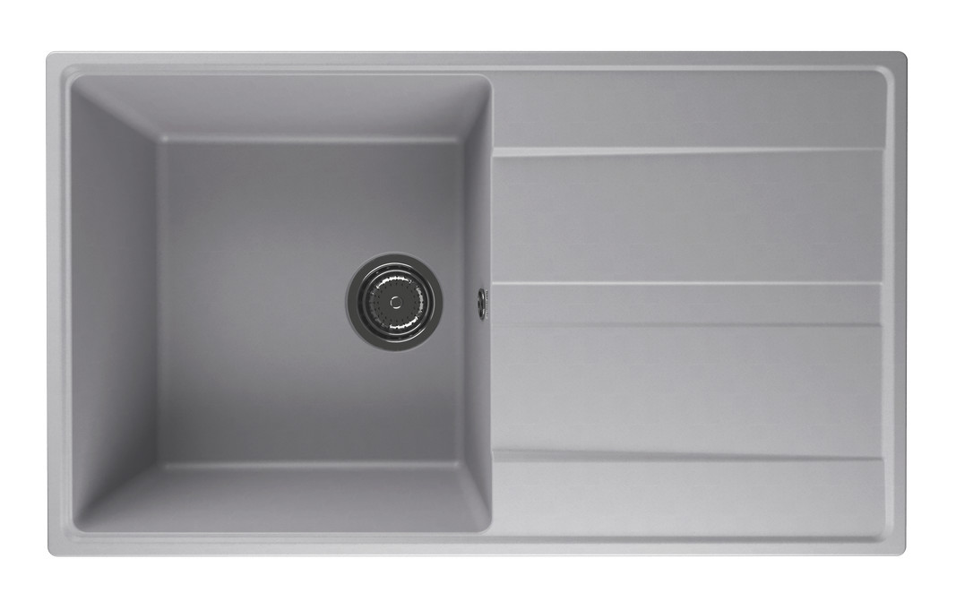 Кухонная мойка 85х50см платина ULGRAN Quartz 850-04