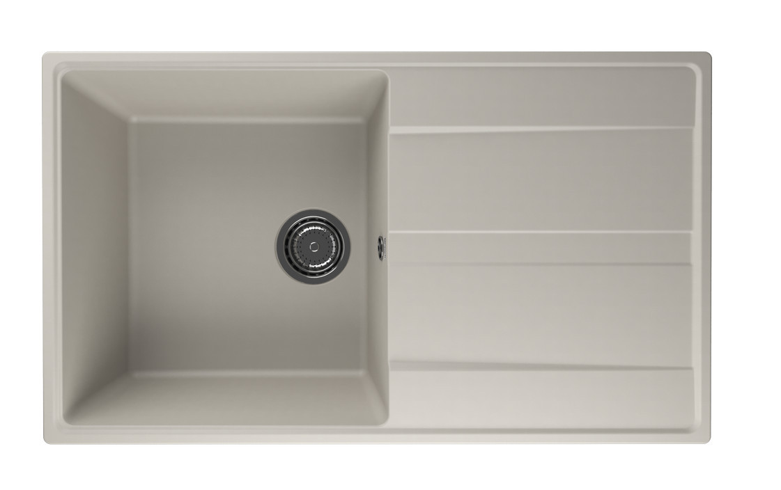 Кухонная мойка 85х50см лен ULGRAN Quartz 850-02