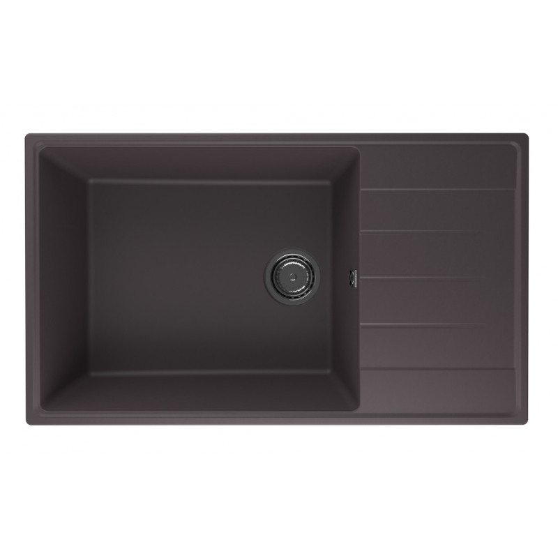 Кухонная мойка 86х50см трюфель ULGRAN Quartz 860-06