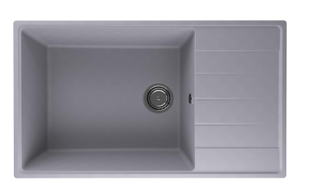 Кухонная мойка 86х50см бетон ULGRAN Quartz 860-05