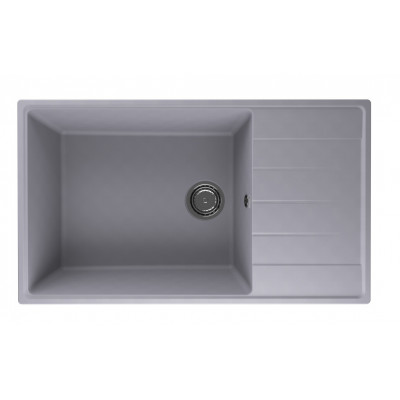 Кухонная мойка 86х50см платина ULGRAN Quartz 860-04