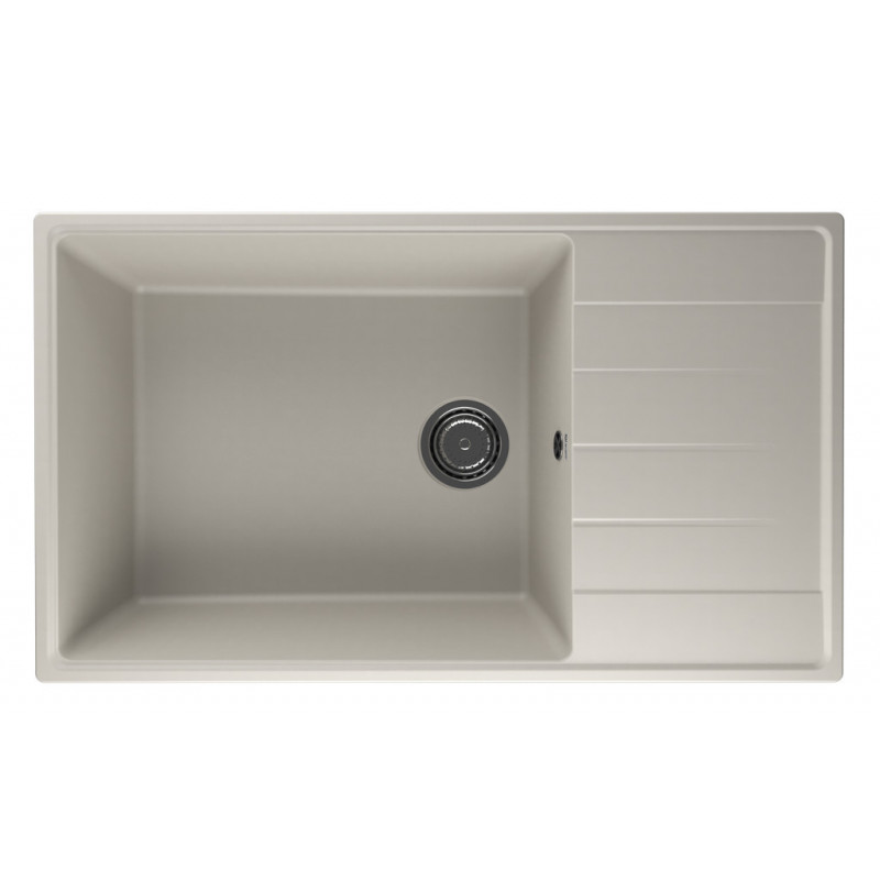 Кухонная мойка 86х50см лен ULGRAN Quartz 860-02