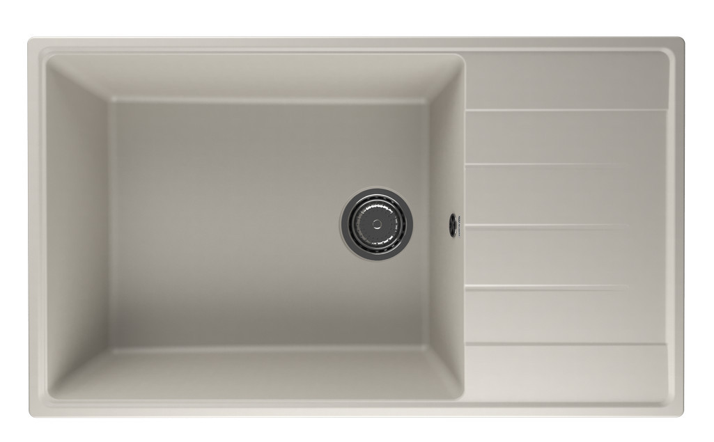 Кухонная мойка 86х50см лен ULGRAN Quartz 860-02