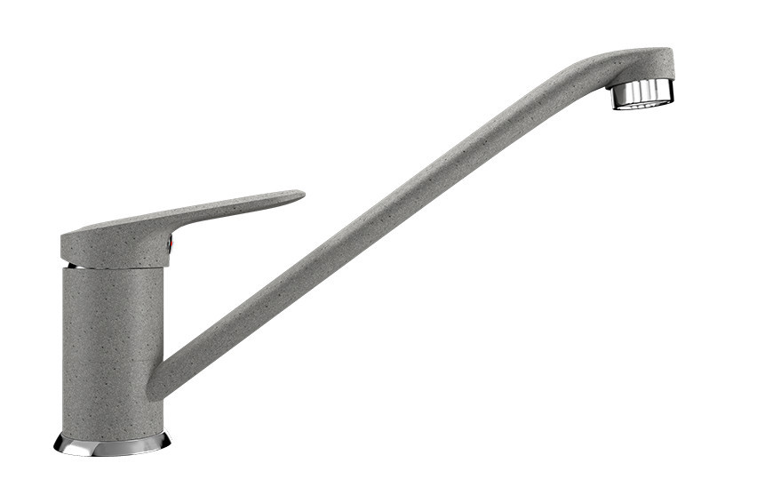 Смеситель для раковины серый Ulgran U-004-310