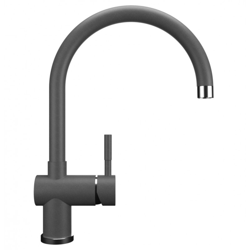 Смеситель для раковины графит Ulgran U-021-342