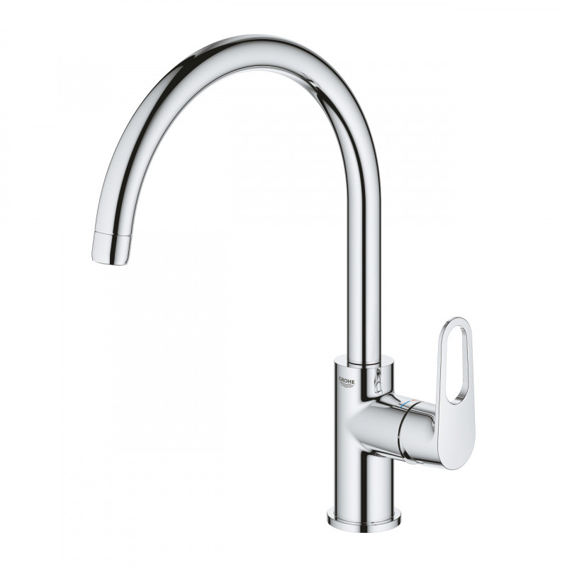 Смеситель однорычажный для мойки, DN 15, BauFlow, Grohe