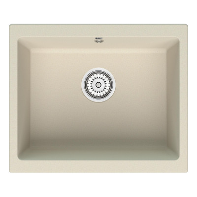 Кухонная мойка 55х46см бежевая Point Сидли PN3007BG