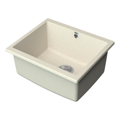 Кухонная мойка 55х46см бежевая Point Сидли PN3007BG