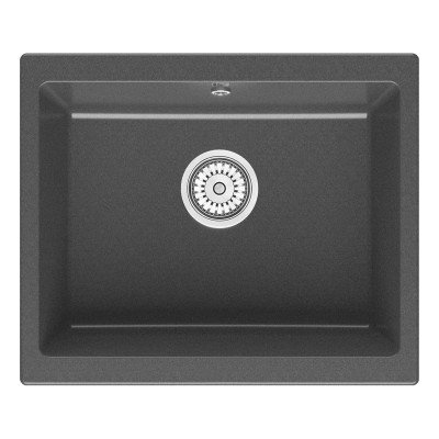 Кухонная мойка 55х46см графит Point Сидли PN3007GR
