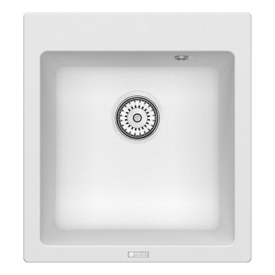 Кухонная мойка 51х46см белая Point Моко PN3006W