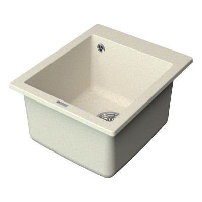 Кухонная мойка 41х49см бежевая Point Динара PN3004BG