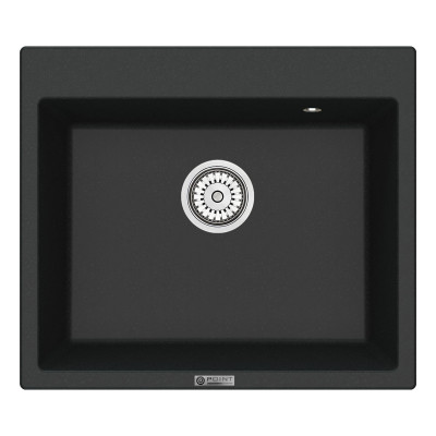 Кухонная мойка 60х52см черная Point Бинга PN3003B