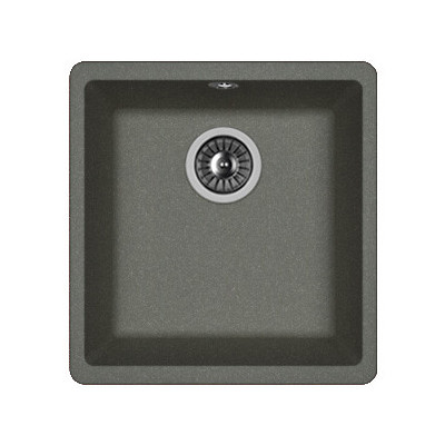 Кухонная мойка 40х42см черная Florentina ВЕГА 22.310.B0360.102