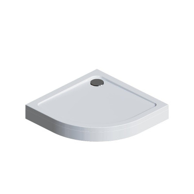 Душевой поддон акриловый белый 90x90 Am.pm Gem W90T-401-090W с сифоном, экраном и ножками