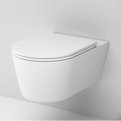 Унитаз подвесной 540x375мм FlashClean с сиденьем микролифт AM.PM FUNC белый C8F1701SC