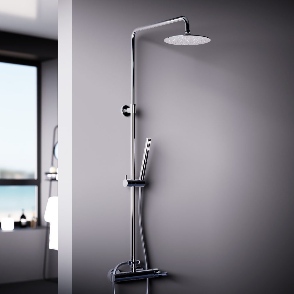 Душевая система хром Damixa Scandinavian Pure 936710000