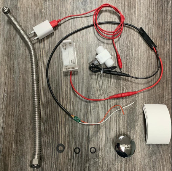 Комплект автоматики для писсуара Каскад KR631CV-USB-K, Kopfgescheit