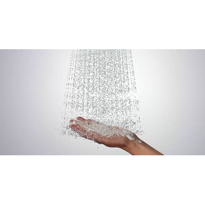 Душевой набор Hansgrohe Raindance Select S 120 3jet PowderRain со штангой 90 см