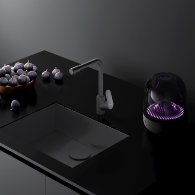 Смеситель для кухни с фильтром черный Am.pm Like F8005722
