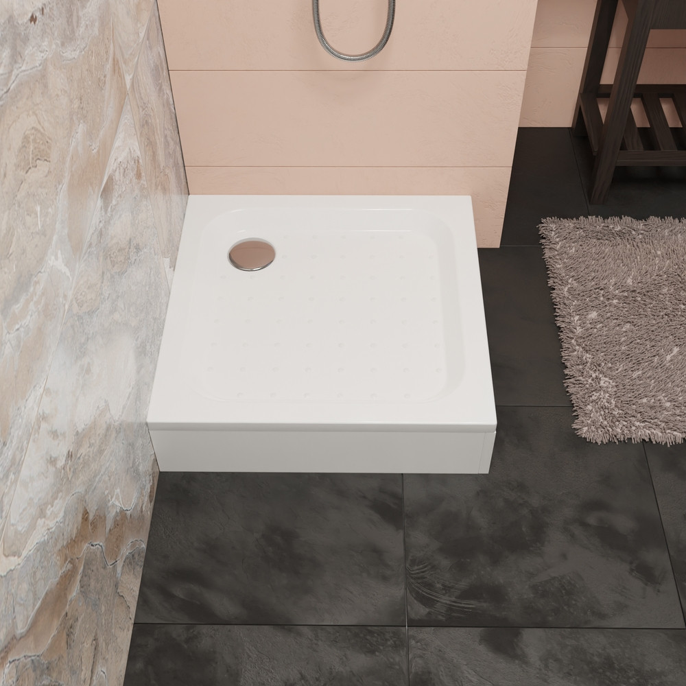 Душевой поддон квадратный RGW STYLE 800x800x220 с ножками