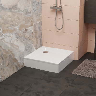 Душевой поддон квадратный RGW STYLE 800x800x220 с ножками