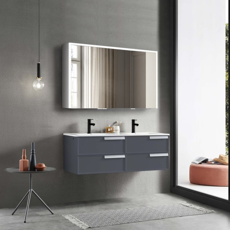 Зеркальный шкаф с подсветкой 120х70см Esbano ESMS5012