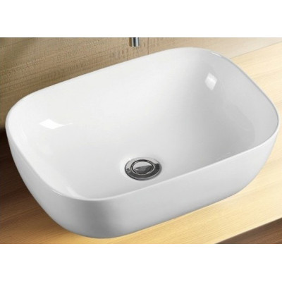 Раковина накладная белая 45x32см Esbano ESRNMARTS