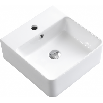 Раковина накладная белая 40x42см Esbano ESRNCIRC40W