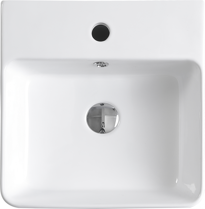 Раковина накладная белая 40x42см Esbano ESRNCIRC40W