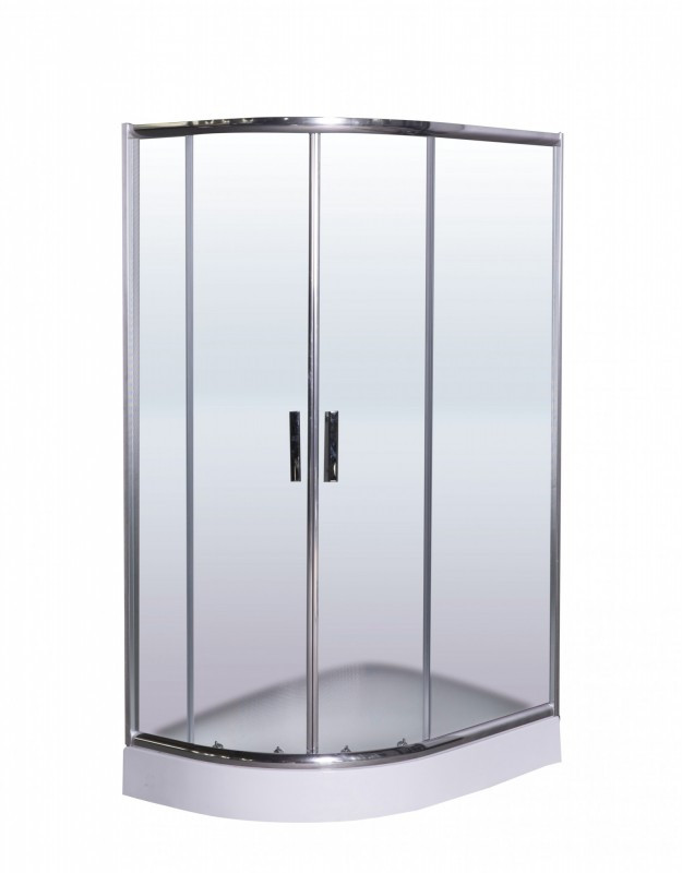 Душевой уголок хром 120x80см правый Esbano ESUGR8027AR