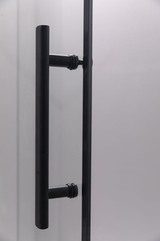 Душевой уголок черный 100x100см Esbano ESUGR7170B
