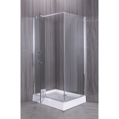 Душевой уголок хром 120x80см Esbano ESUGR8180