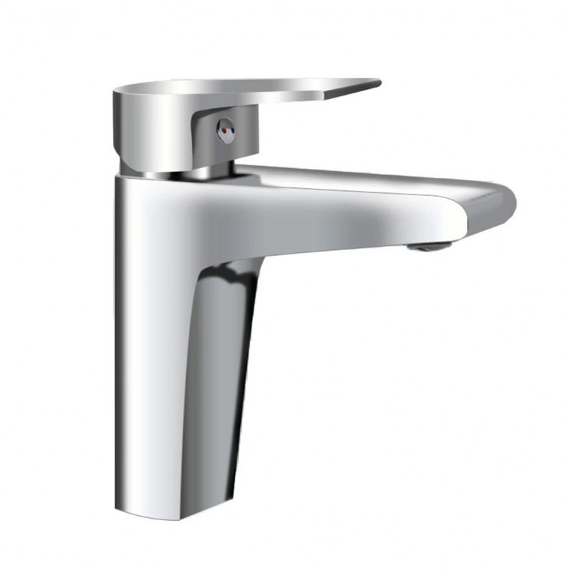 Смеситель для раковины хром AQUAme Prato AQMP6121