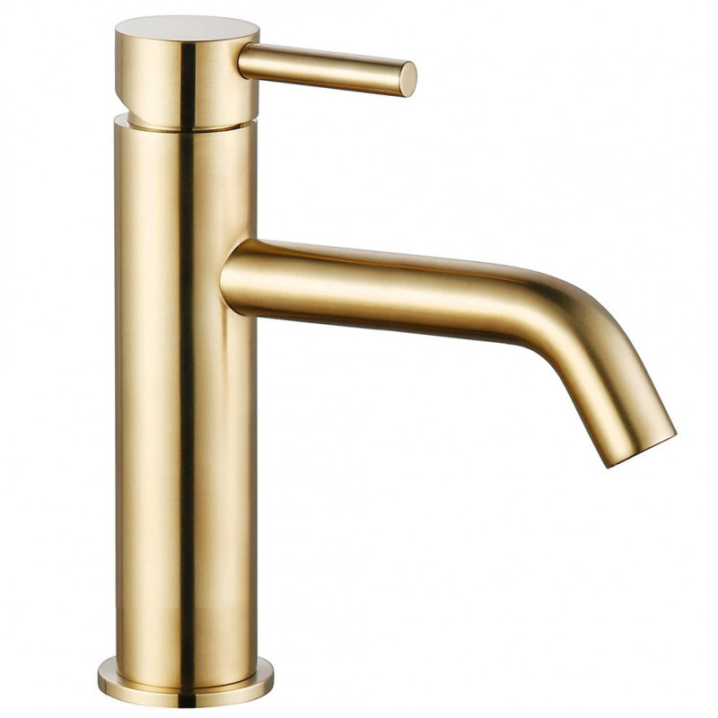 Смеситель для раковины золото AQUAme Siena AQM6210GG