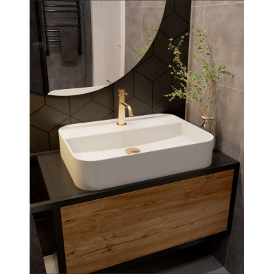 Смеситель для раковины золото AQUAme Siena AQM6210GG