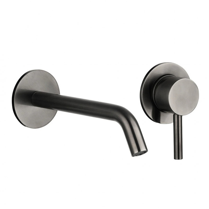 Смеситель для раковины встраиваемый металл AQUAme Siena AQM6215GM