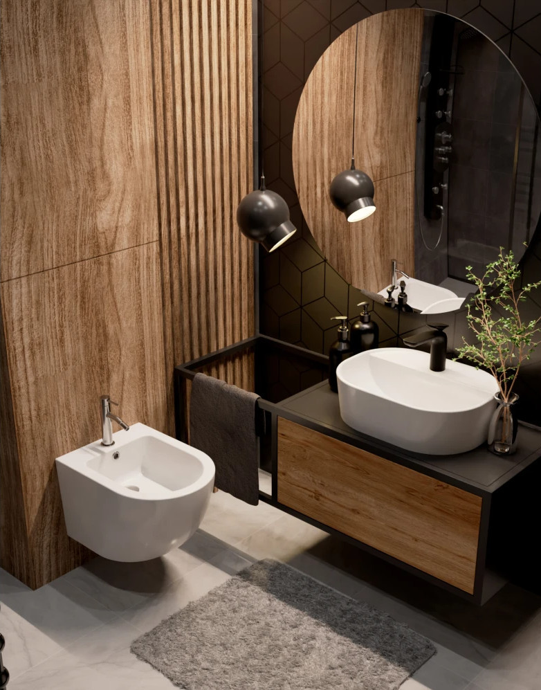 Смеситель для биде хром AQUAme Siena AQM6216CR