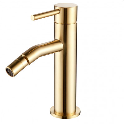 Смеситель для биде золото AQUAme Siena AQM6216GG