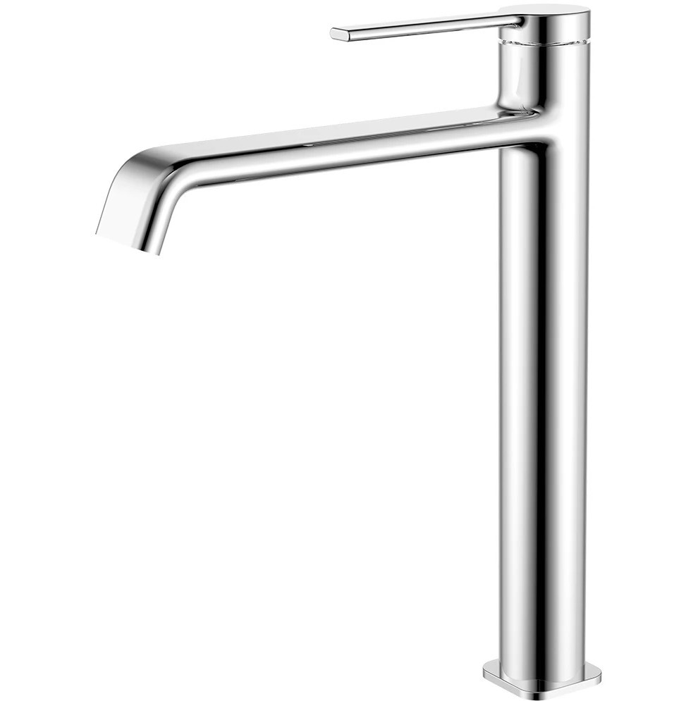 Смеситель для раковины высокий хром AQUAme Asti AQM6414CR