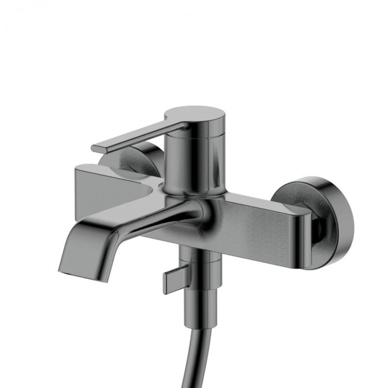 Смеситель для ванны с ручным душем металл AQUAme Asti AQM6412GM