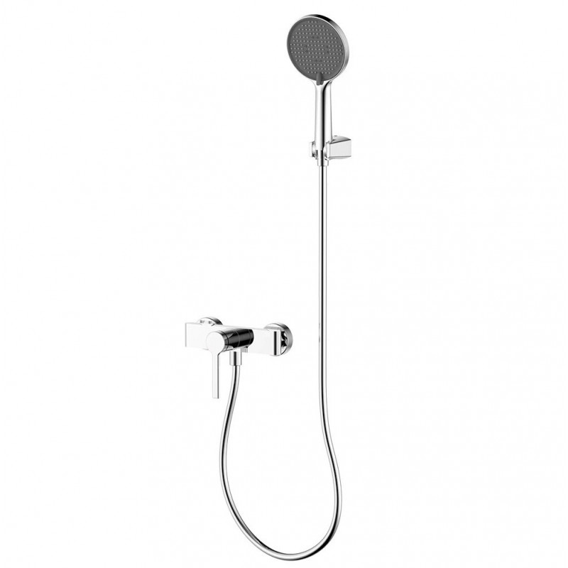 Смеситель для душа с гарнитуром хром AQUAme Asti AQM6413CR