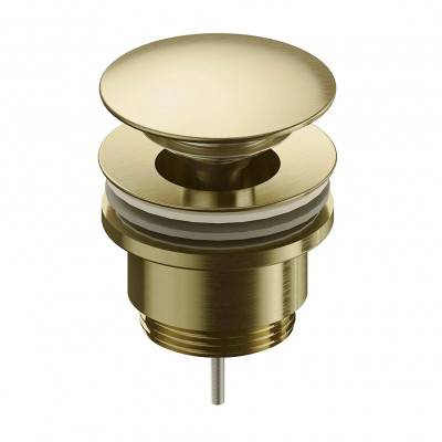 Донный клапан для раковины золото AQUAme AQM7003BG
