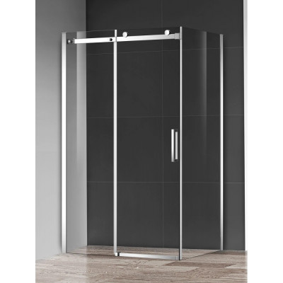 Душевая дверь хром 120x195см AQUAme AQM4201F-12