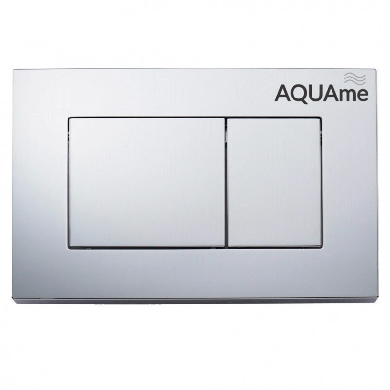 Клавиша смыва для инсталляции хром AQUAme AQM4102CR