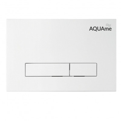 Клавиша смыва для инсталляции белая AQUAme AQM4103W
